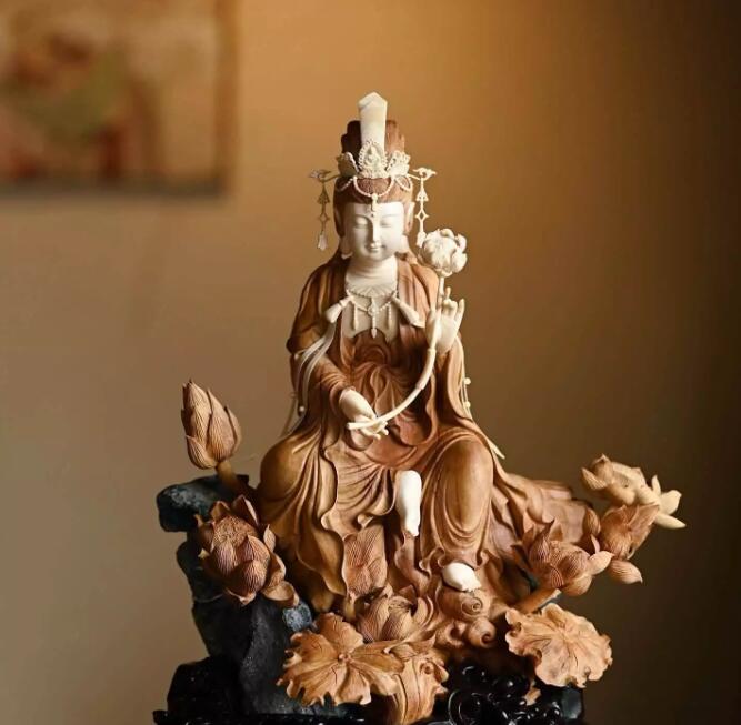 檀韵莲华老山檀镶猛犸