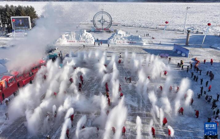 “北极”漠河举行冬至