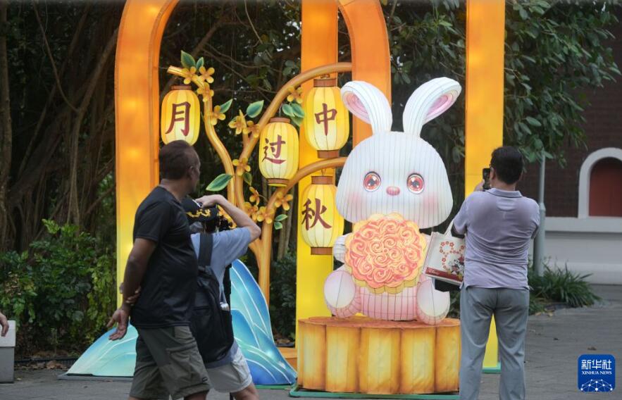 新加坡：中秋节花灯